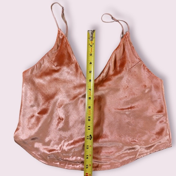 Fleur Du Mal Pink Velvet Cami - Picture 7 of 10